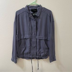 Banana republic utility jacket blue small